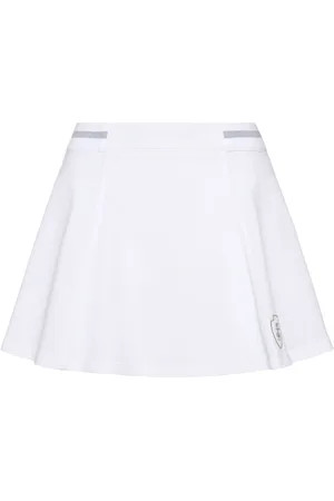 Brunello Cucinelli Stretch Cotton Piquet Mini Skirt