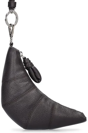LEMAIRE Croissant Grain Leather Coin Purse