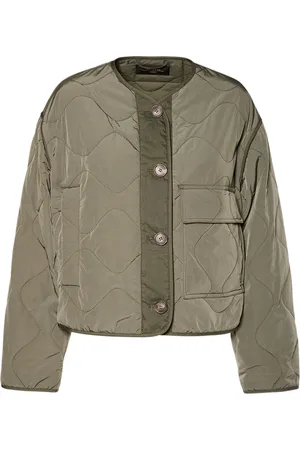 Max Mara Umberta Quilted Taffeta Jacket
