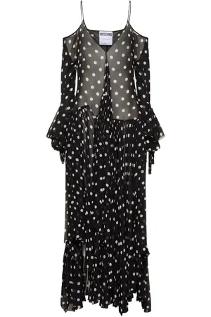 Moschino Printed Silk Georgette Dress