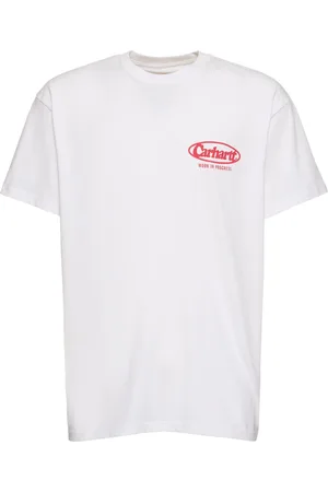 Carhartt Logo Print Cotton Blend T-shirt