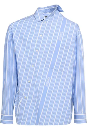 Jacquemus La Chemise Cuadro Asymmetric Shirt