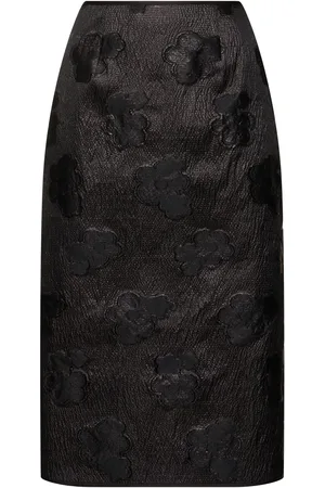 Cecilie Bahnsen Allegra Kumo Fil-coupé Midi Skirt