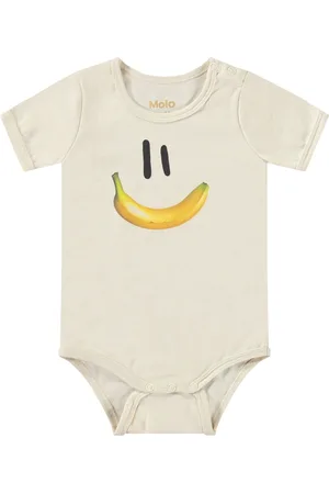 Molo Printed Cotton Blend Jersey Bodysuit