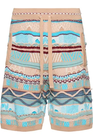 LANEUS Knitted Bermuda Shorts