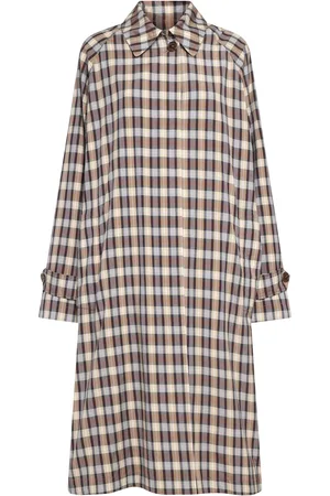 The Row Tavishina Silk & Cotton Trench Coat