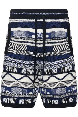 LANEUS Knitted Bermuda Shorts
