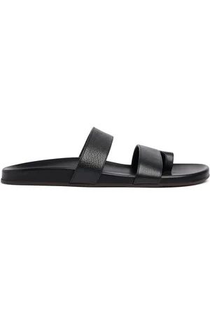 The Row Hugh Leather Sandals