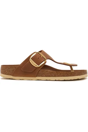 Birkenstock Gizeh Big Buckle Oiled Leather Sandals