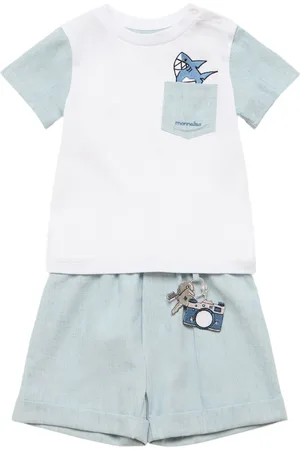 MONNALISA Cotton T-shirt & Shorts