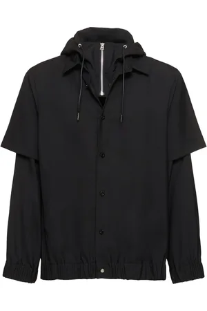 SACAI Suiting Wool Blend Hoodie