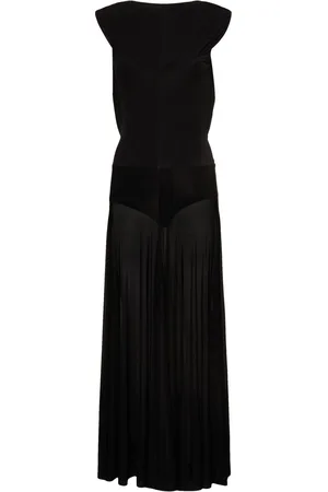 MAGDA BUTRYM Draped Jersey Long Dress