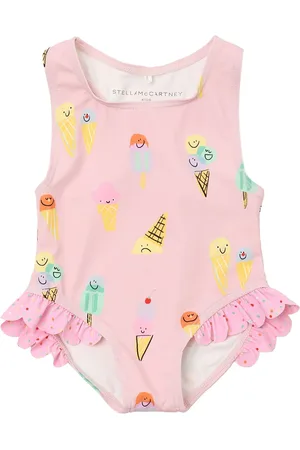 Stella McCartney Printed Poly One Piece Swimsuit