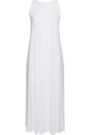 Max Mara Romea Cotton Blend Poplin Midi Dress