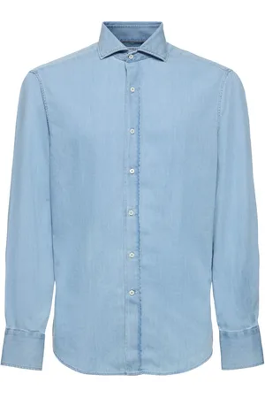 Brunello Cucinelli Light Denim Shirt
