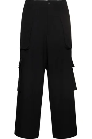 YOHJI YAMAMOTO Cargo Pocket Wool Pants