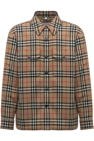 Burberry Calmore Check Wool Jacket