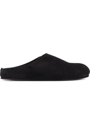 The Row Hugo Suede Mules