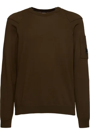 C.P. Company Sea Island Crewneck Lens Sweater