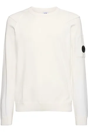 C.P. Company Sea Island Crewneck Lens Sweater