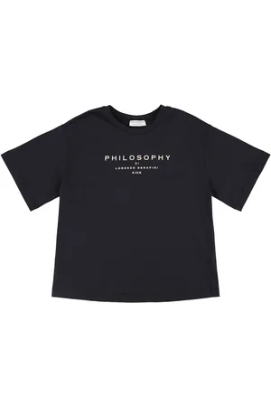 Philosophy Printed Logo Cotton Jersey T-shirt