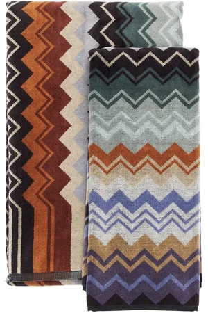 Missoni Set Of 2 Giacomo Cotton Towels