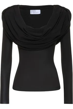GIUSEPPE DI MORABITO Viscose Jersey Hooded Top