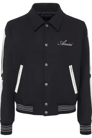 AMIRI Bones Varsity Wool Jacket