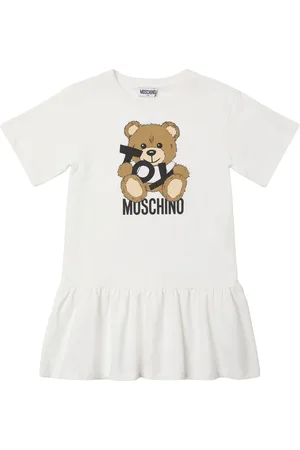 Moschino Printed Cotton Sweat Dress