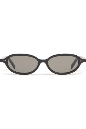 St Agni 90s Slim Oval Sunglasses