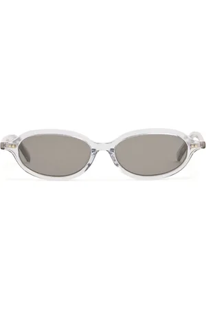 St Agni 90s Slim Oval Sunglasses