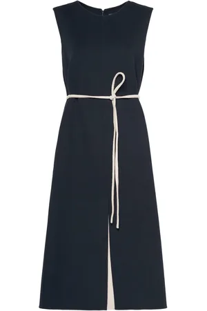Max Mara Simone Wool Midi Dress