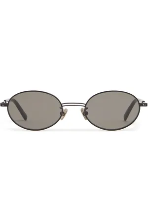 St Agni Fine Metal Oval Sunglasses
