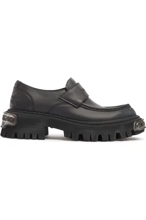 Balenciaga Tractor Leather Loafers