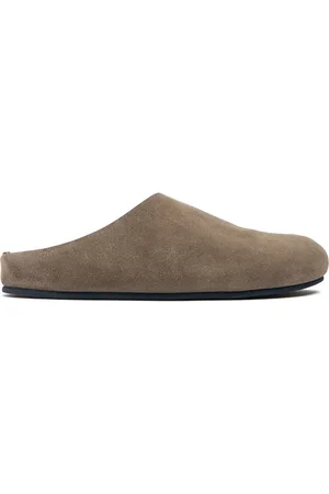 The Row Hugo Suede Mules
