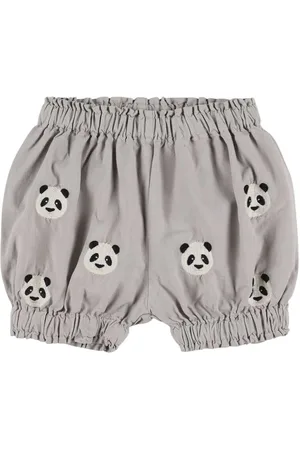 Donsje Panda Print Cotton Diaper Cover