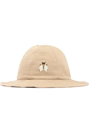 Donsje Bee Print Cotton Bucket Hat