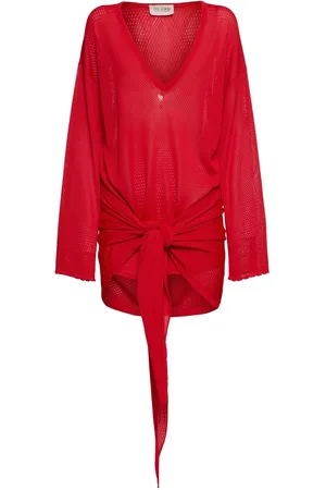 The Attico Openwork Mini Dress