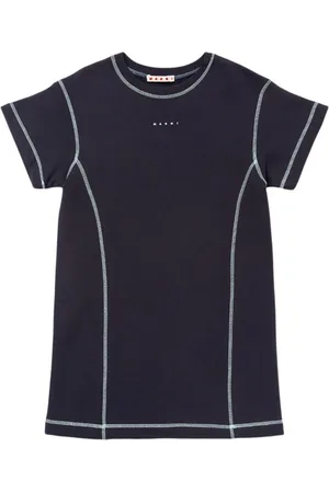 Marni Cotton Jersey Dress W/logo