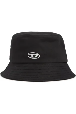 Diesel Cotton Canvas Bucket Hat W/logo