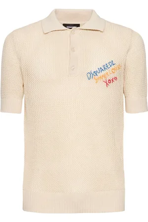Dsquared2 Logo Knit Polo Shirt