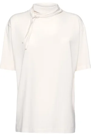 LEMAIRE Cotton T-shirt W/ Scarf