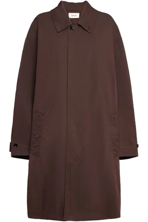 LEMAIRE Tumbled Cotton Trench Coat