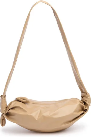 LEMAIRE Small Soft Croissant Paper Leather Bag