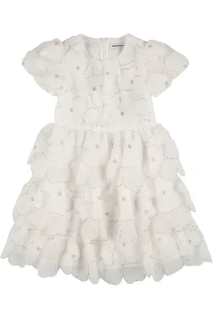 Self-Portrait Embellished Tulle Dress