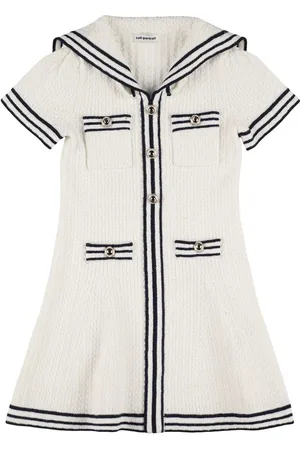 Self-Portrait Textured Knit Dress
