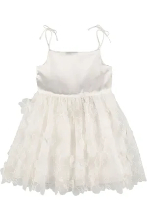 Self-Portrait Embellished Tulle Dress