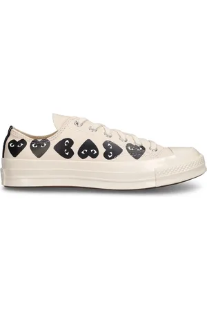 Comme des Garçons Converse Canvas Low Top Sneakers