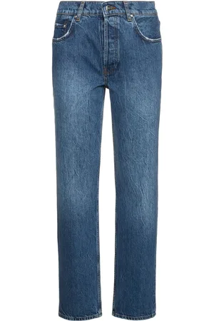 ANINE BING Benson High Rise Straight Jeans