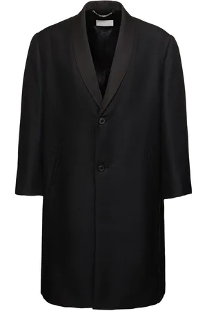 Maison Margiela Wool & Mohair Twill Coat